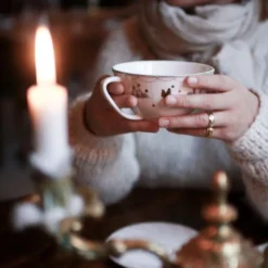 Julemorgen Story tekopp med skål 40 cl