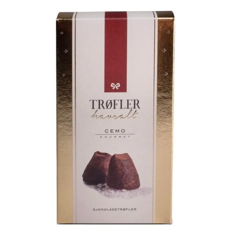 Juletrøfler m/smak av havsalt 100g