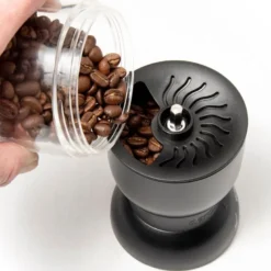 Kaffekvern manuell svart