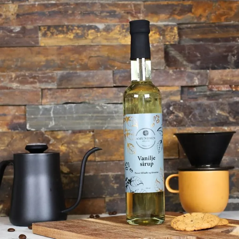 Kaffesirup med vanilje 350 ml