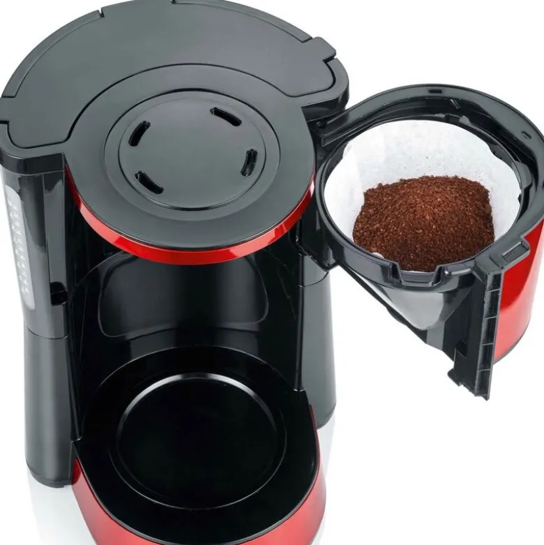 Kaffetrakter KA4817 10 kopper 1000W chilirød