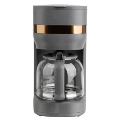 Kaffetrakter 1,5L grå/gull