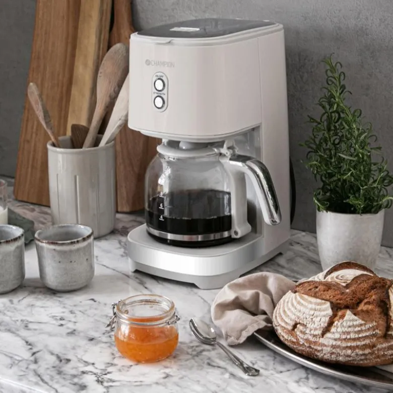 Kaffetrakter 900W creme white
