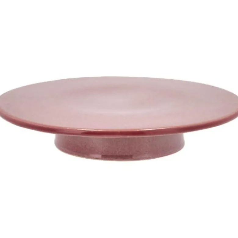 Kakefat med stett 30x5,5 cm light pink