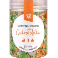 Kakestrøssel gulrotdilla 80g
