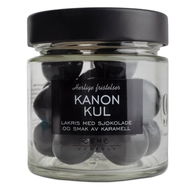 Kanon Kul lakriskuler med melkesjokolade