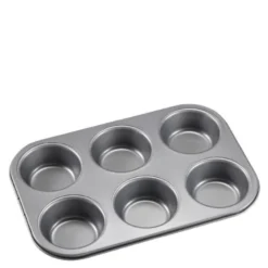 Karabo muffinsform 6 stk grå