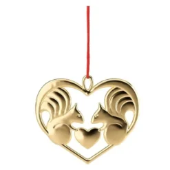 Karen Blixen ornament 6 cm Nuts about you gull