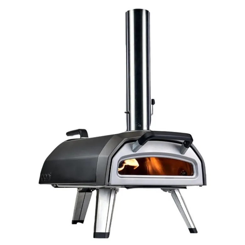 Karu 2 pizzaovn vedfyrt/gass 12" svart