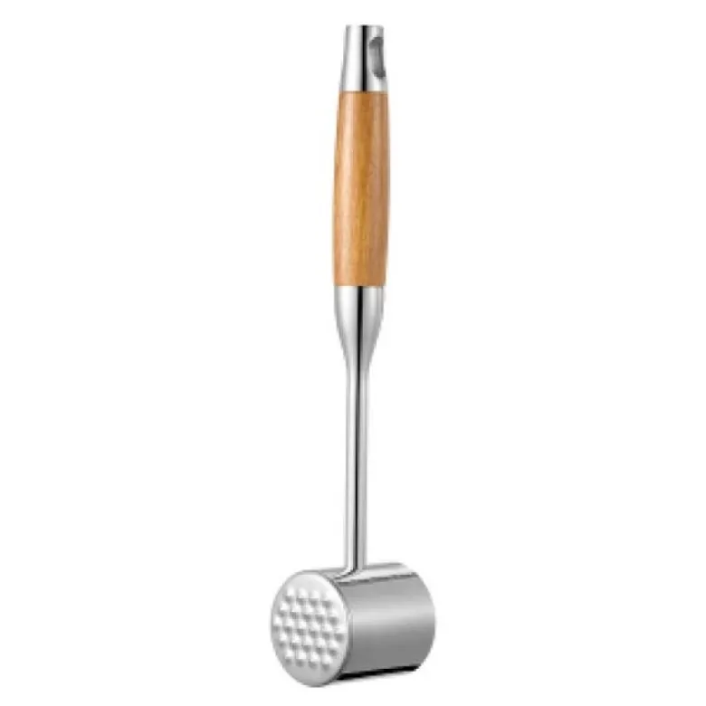 Kata kjøttkhammer 29 cm rustfritt stål/tre