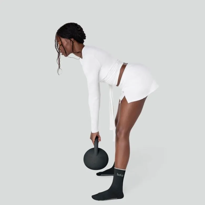 Kettlebell 4,54 kg kullgrå