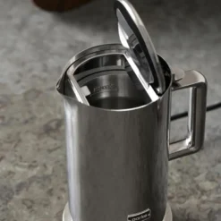 Kettle vannkoker med termostat 1,2L stål