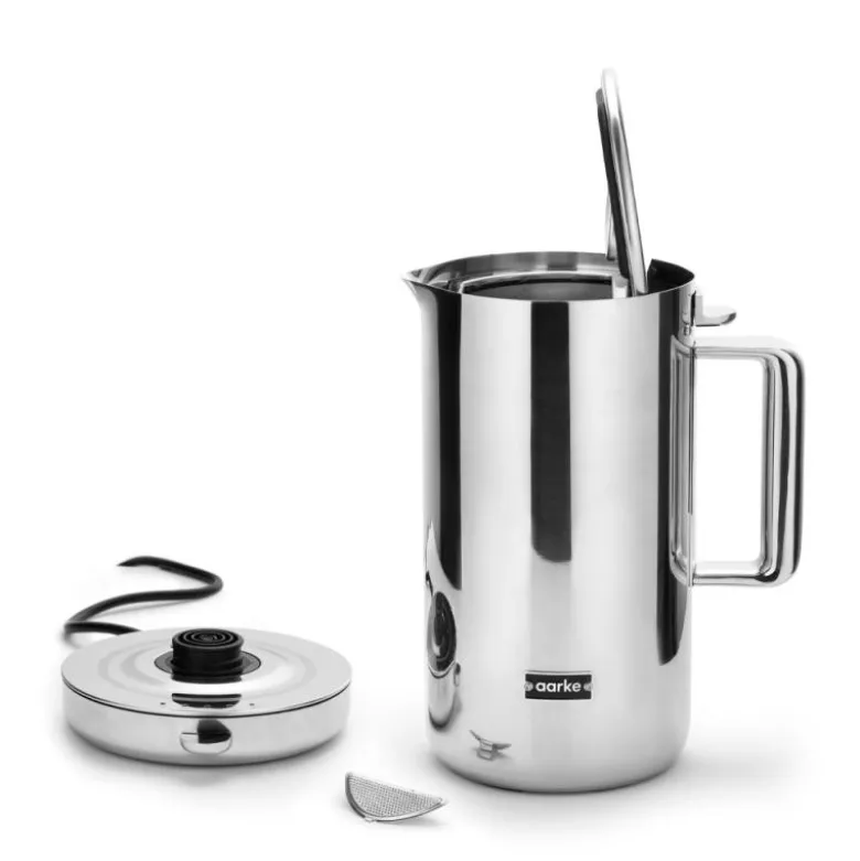 Kettle vannkoker med termostat 1,2L stål