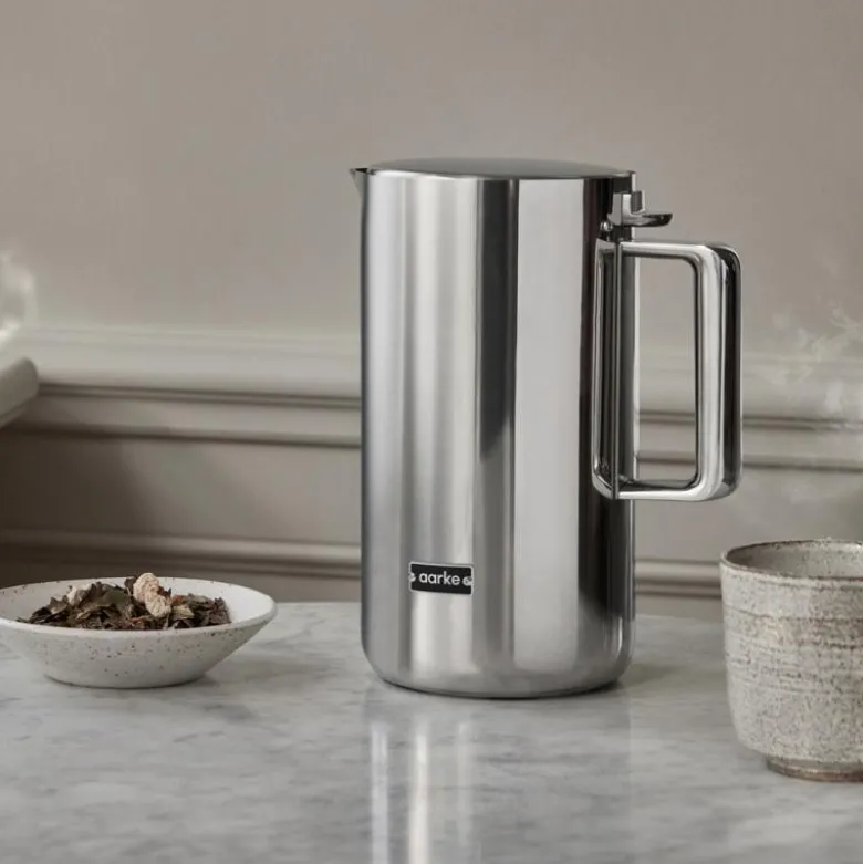 Kettle vannkoker med termostat 1,2L stål
