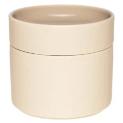 Kirnu dekorativ krukke 11x10 cm beige