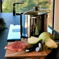 Kitchen Essentials gryte m/dampkurv 18L