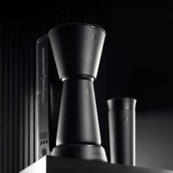 KitchenMinis kaffetrakter termos to-go svart