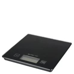 Kjøkkenvekt 5 kg glass svart