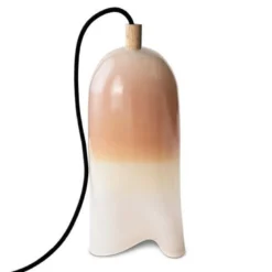 Klem lampe stor 37 cm pearl