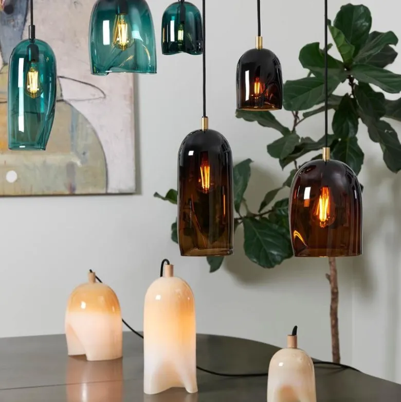 Klem lampe stor 37 cm tare