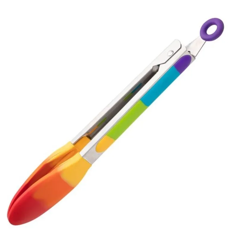 Klype silikon 23 cm regnbuefarget
