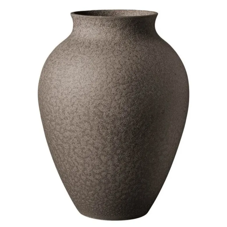 Knabstrup vase 27 cm bark