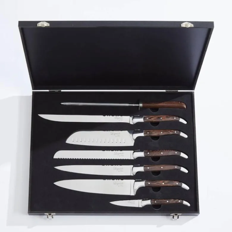 Knivsett wenge 7 deler