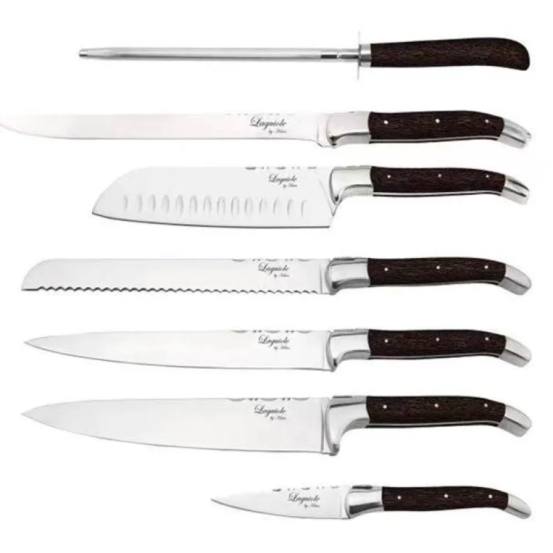 Knivsett wenge 7 deler