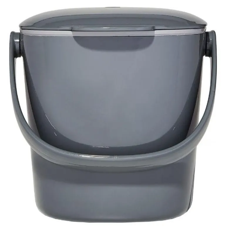 Kompostbeholder 2,8L grå
