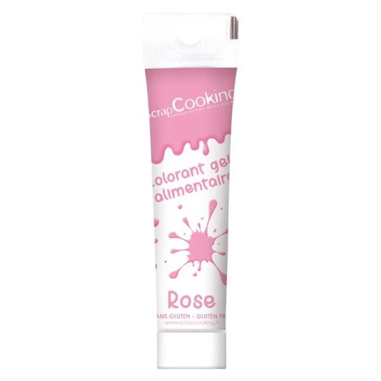 Konditorfarge 20 g lys rosa