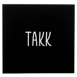 Kort 8x8 cm TAKK