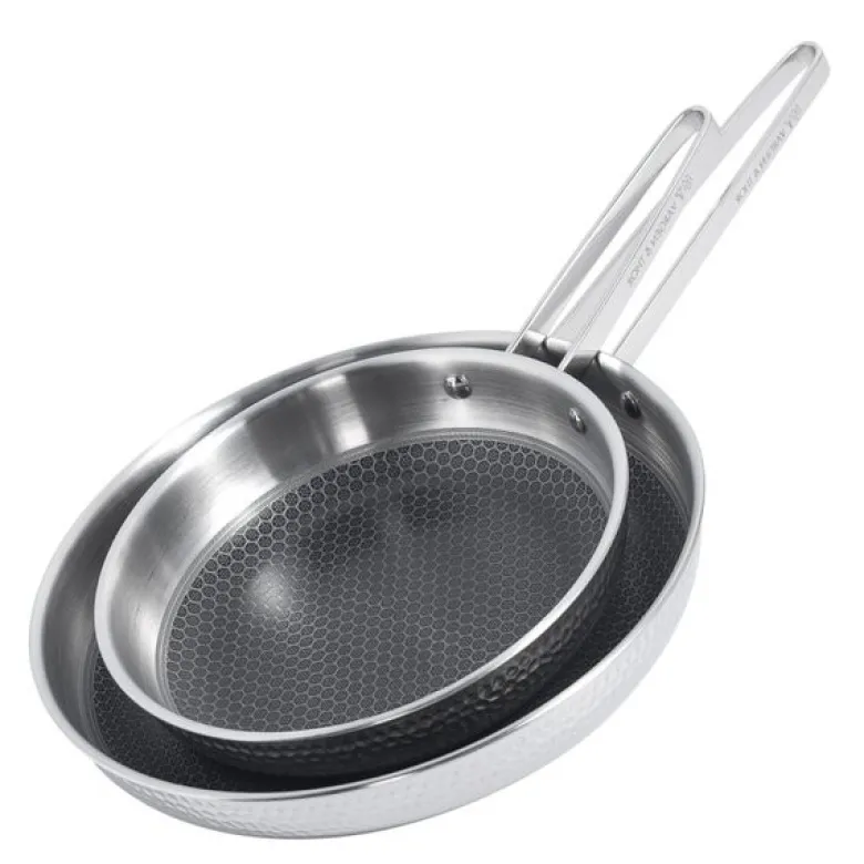 Kroma MB stekepannesett 2 deler 28+22 cm stål