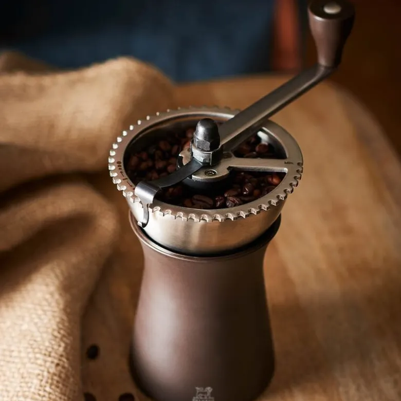 Kronos manuell kaffekvern 19 cm sjokolade