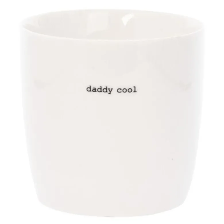 Krus daddycool 30 cl hvit