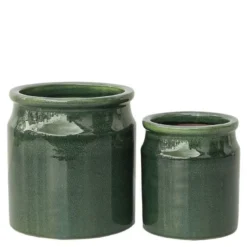KrusXL blomsterkrukke 17/22 cm 2 stk irish green