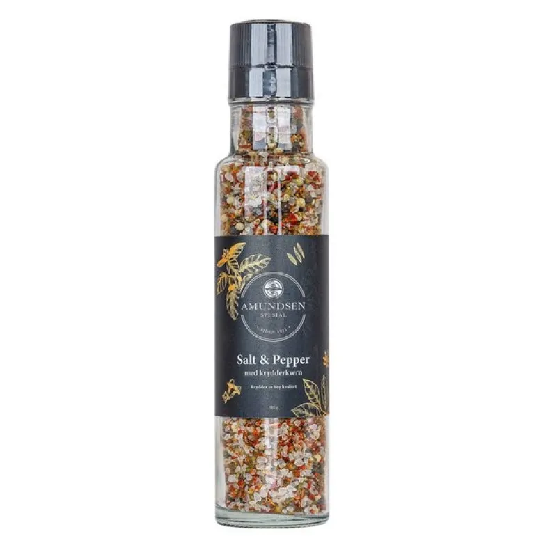 Krydderkvern m/salt & pepper 180 g