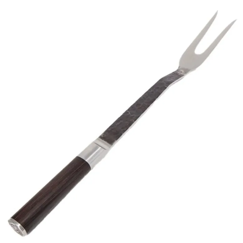 Kuro BBQ gaffel 12,2 cm brun/rustfri