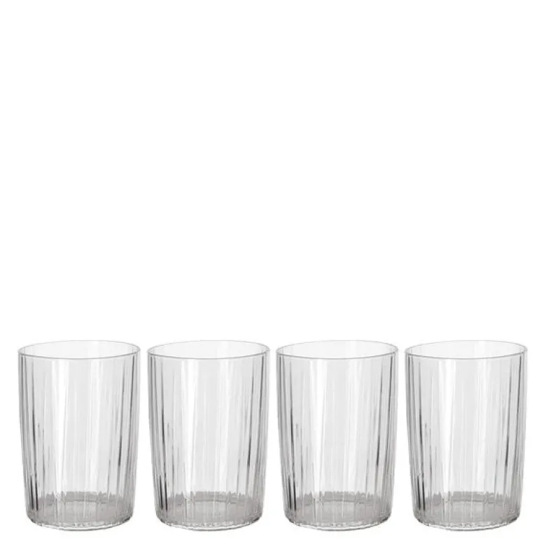 Kusintha vannglass 28 cl 4 stk klar