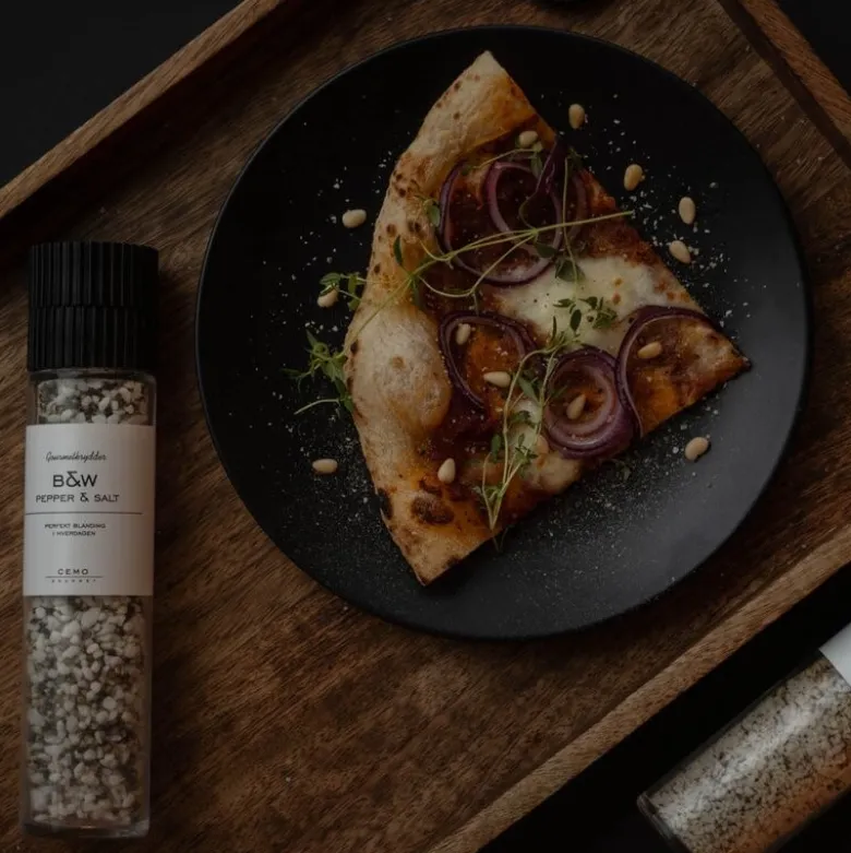 Kvern med B&W pepper og salt 140 g