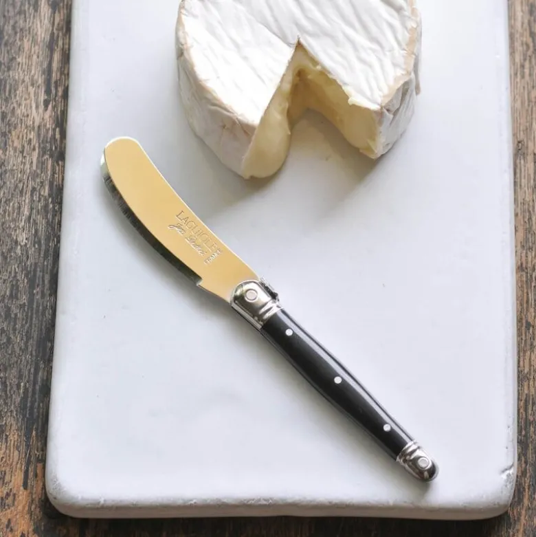Laguiole smørkniv 15 cm svart