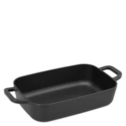 Langpanne støpejern 40x21 cm svart