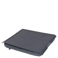 Laptray knebrett anti-slip 43x38 cm svart/grå