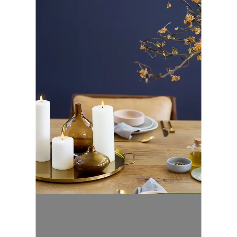 LED kubbelys 7,5x5 cm nordic white