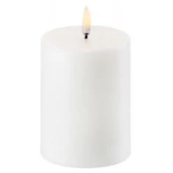 LED kubbelys 10x8 cm nordic white