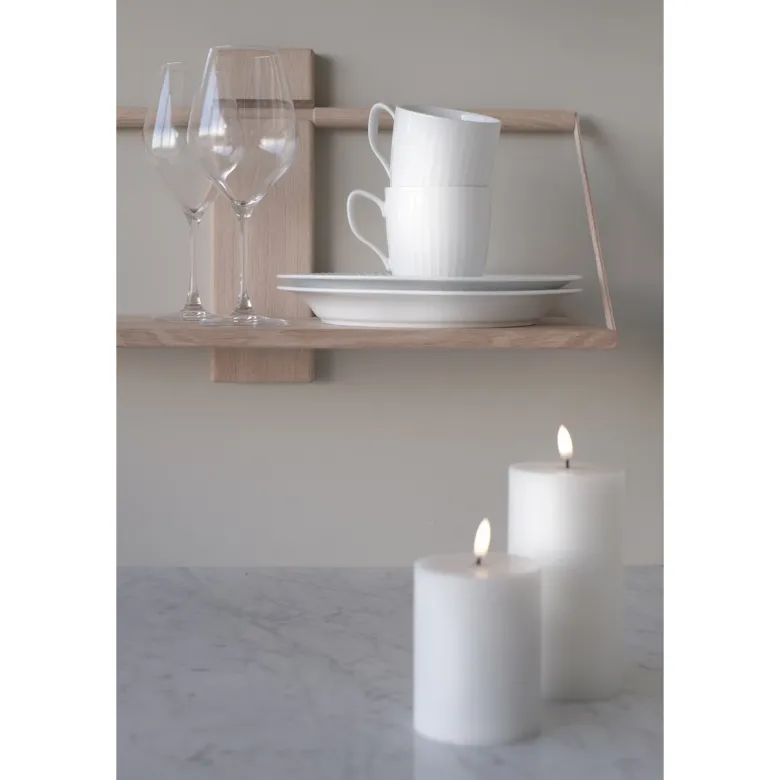 LED kubbelys 15,2x7,8 cm nordic white