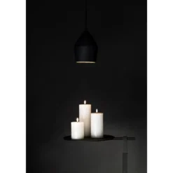 LED kubbelys 20x7,8 cm nordic white