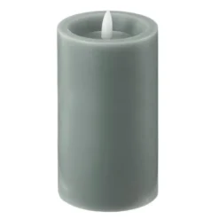 LED kubbelys 7,5x12,5 cm sage