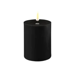 LED kubbelys 7,5x10 cm svart