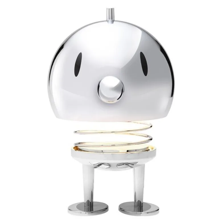 LED lampe XL 23 cm chrome