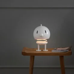 LED lampe XL 23 cm hvit